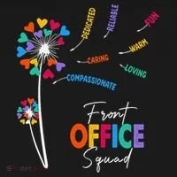 Front Office Squad Dandelion Flower Doggie Tank thumb 4