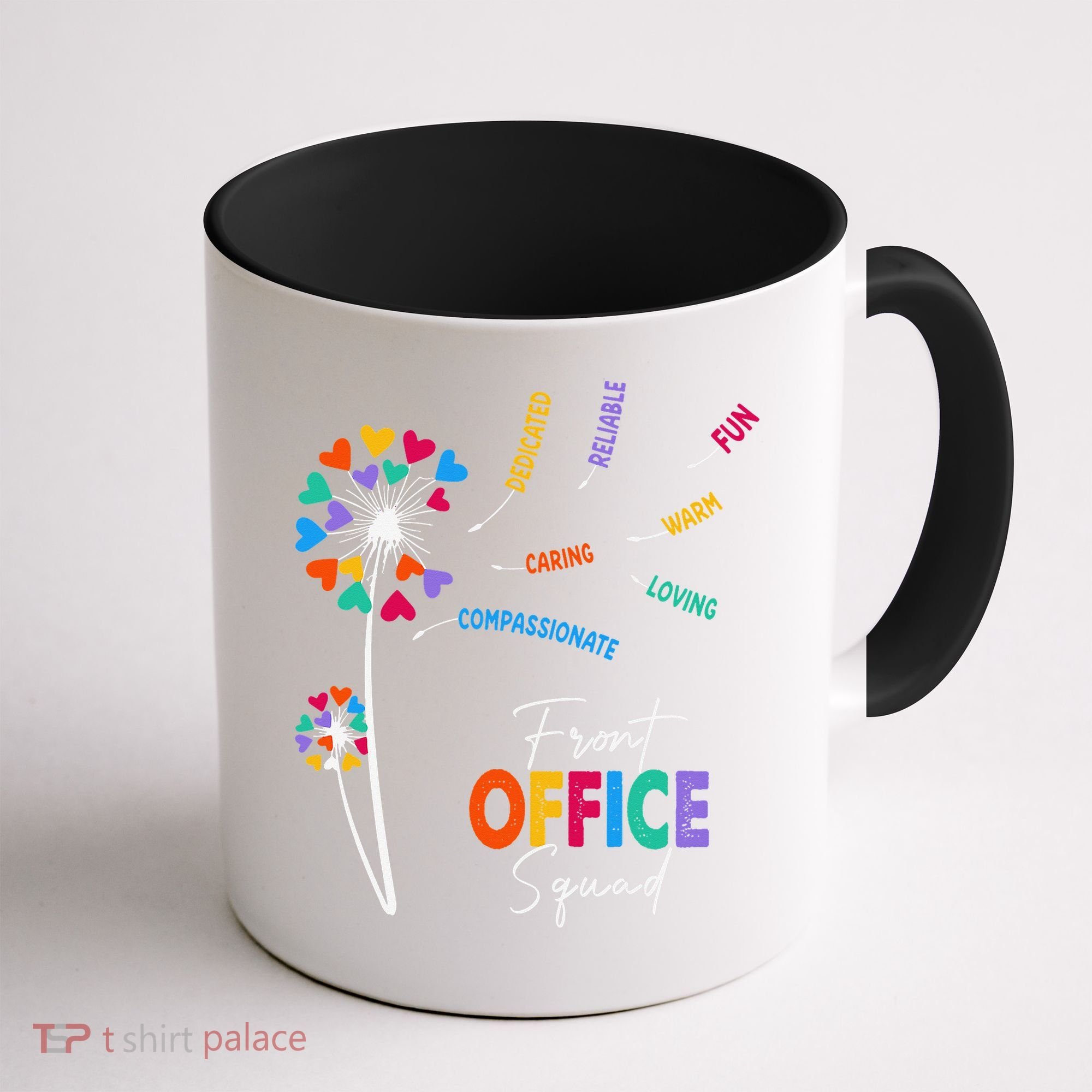 Front Office Squad Dandelion Flower Coffee Mug