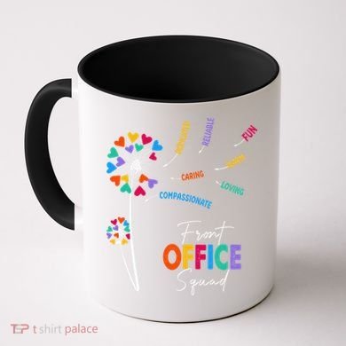 Front Office Squad Dandelion Flower Coffee Mug