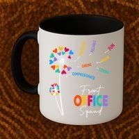 Front Office Squad Dandelion Flower Coffee Mug thumb 2