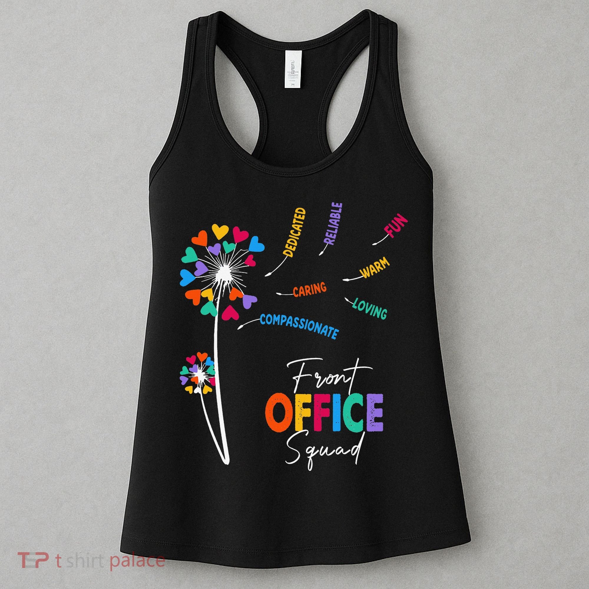 Front Office Squad Dandelion Flower Women's Tank Top