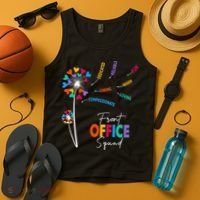 Front Office Squad Dandelion Flower Tank Top thumb 4