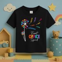 Front Office Squad Dandelion Flower Toddler T-Shirt thumb 3