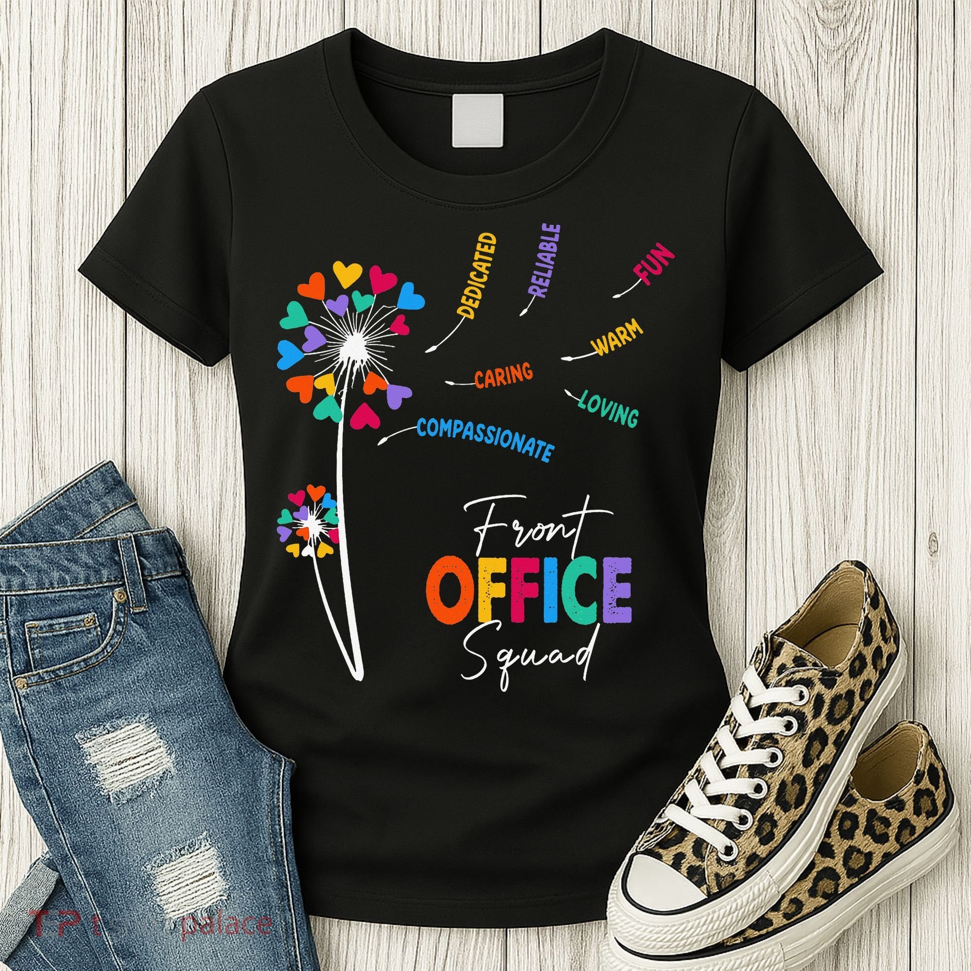 Front Office Squad Dandelion Flower Women's T-Shirt