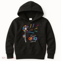 Front Office Squad Dandelion Flower Kids Hoodie thumb 0