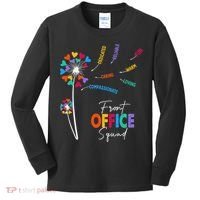 Front Office Squad Dandelion Flower Kids Long Sleeve Shirt thumb 0