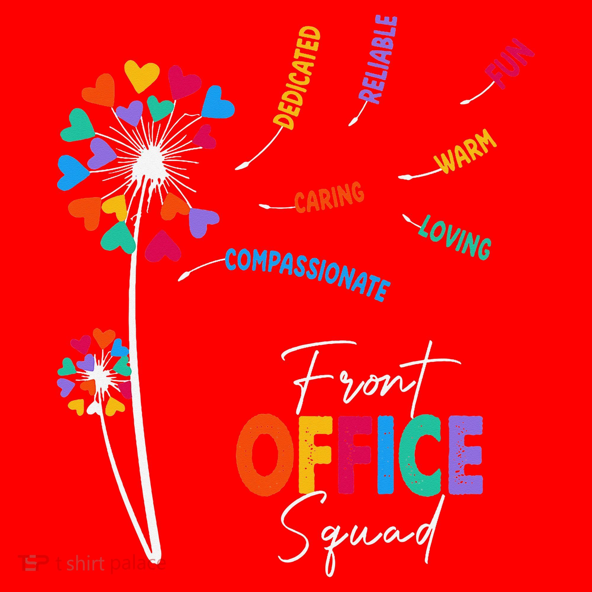 Front Office Squad Dandelion Flower Santa Hat