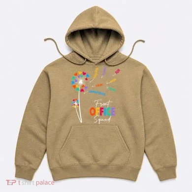 Front Office Squad Dandelion Flower Hoodie