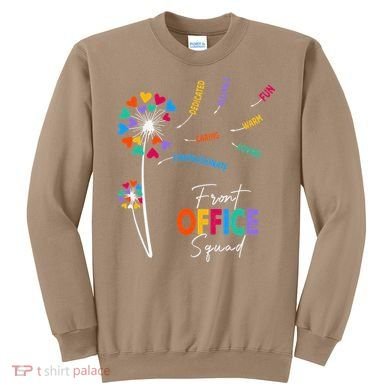 Front Office Squad Dandelion Flower Sweatshirt