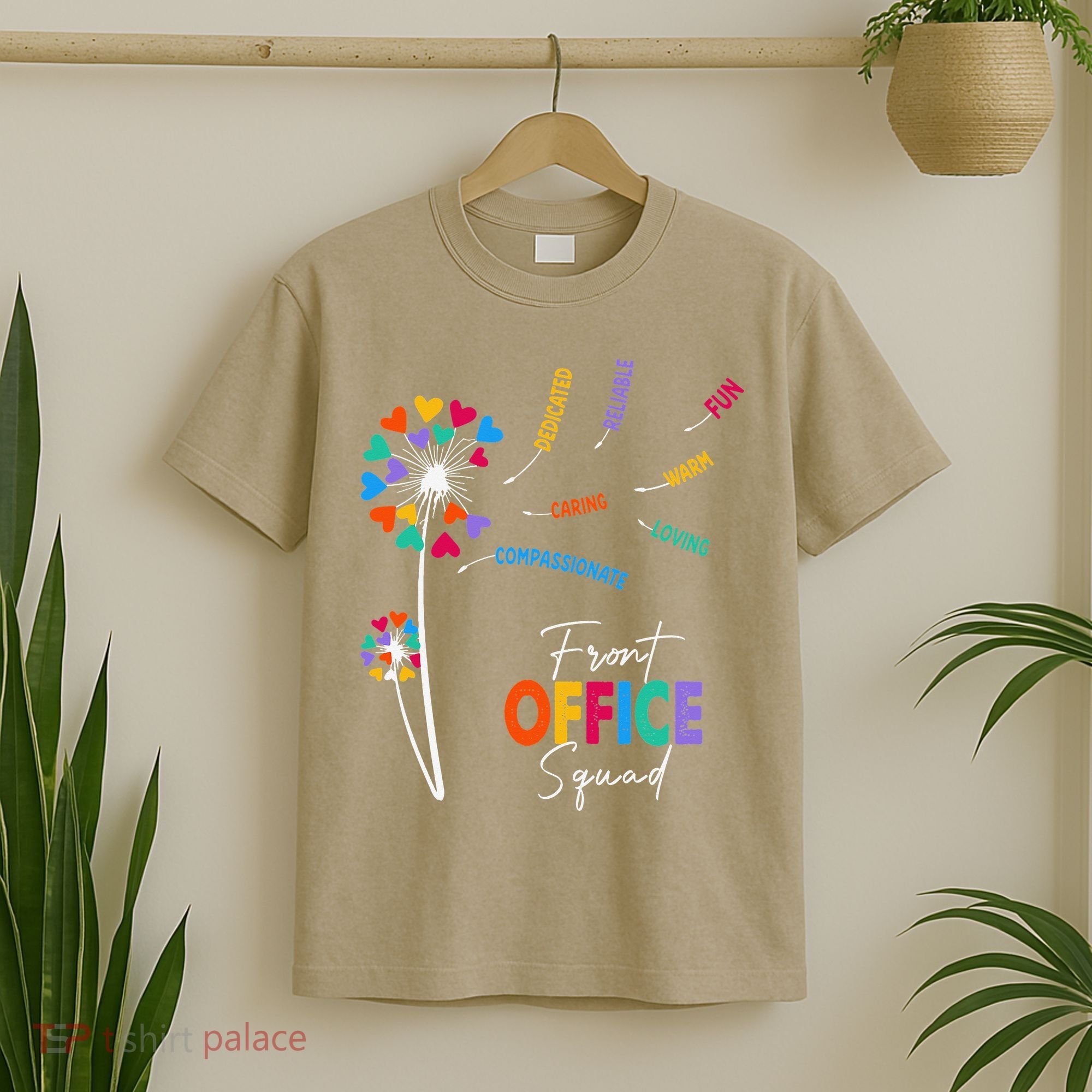 Front Office Squad Dandelion Flower T-Shirt