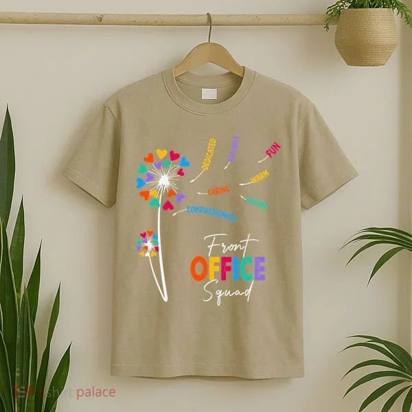Front Office Squad Dandelion Flower T-Shirt