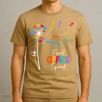 Front Office Squad Dandelion Flower T-Shirt thumb 3