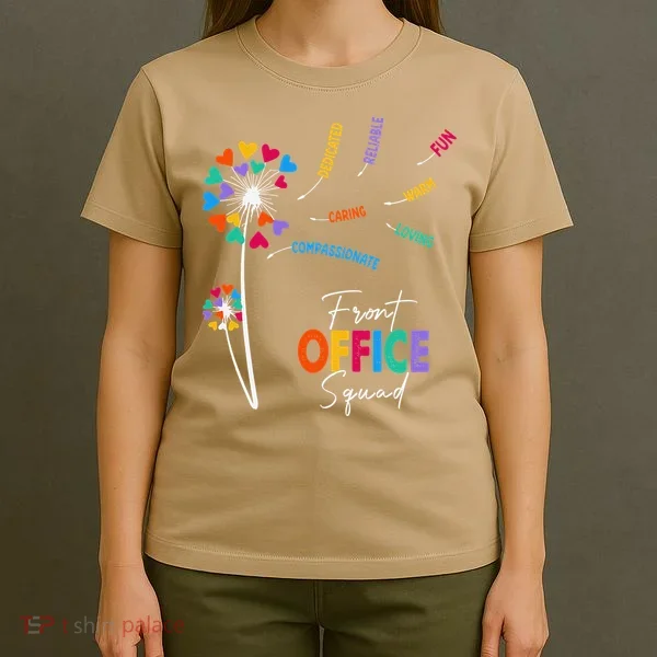 Front Office Squad Dandelion Flower T-Shirt