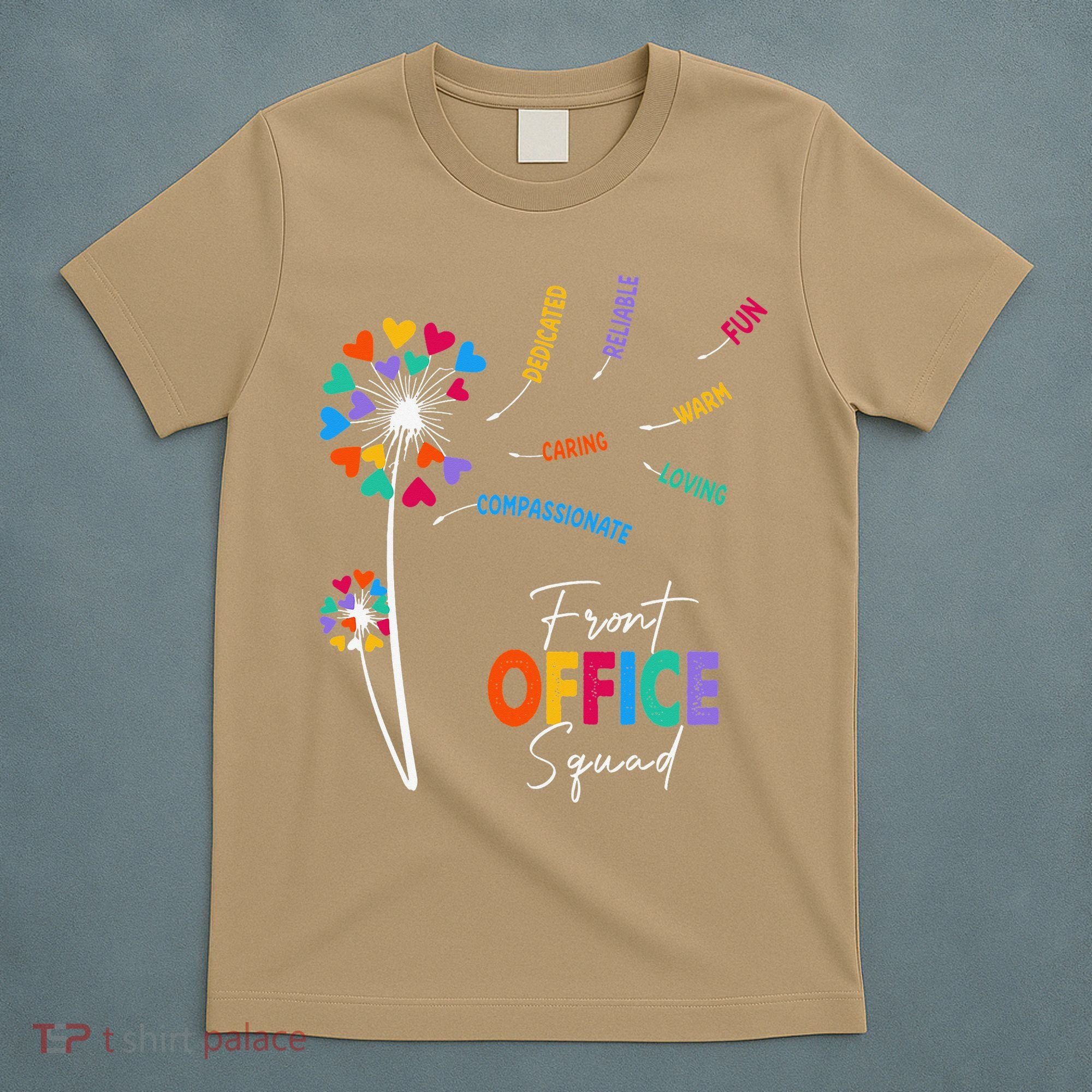 Front Office Squad Dandelion Flower T-Shirt