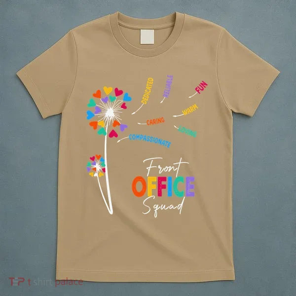 Front Office Squad Dandelion Flower T-Shirt