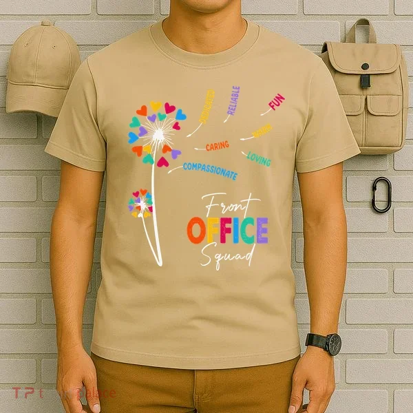 Front Office Squad Dandelion Flower T-Shirt