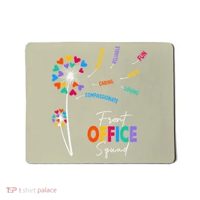 Front Office Squad Dandelion Flower Mousepad