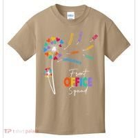 Front Office Squad Dandelion Flower Kids T-Shirt thumb 0