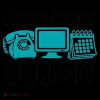 Front Office Squad Funny Retro Receptionist Desk Worker Coffee Mug thumb 5