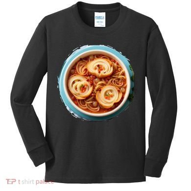 French Onion Soup Kids Long Sleeve Shirt