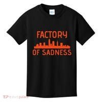 Factory Of Sadness Cleveland Ohio Kids T-Shirt thumb 0