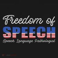 Freedom Of Speech Therapy Pathologist Slp Gift Language Coaster thumb 2
