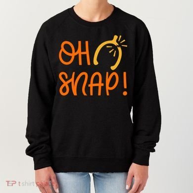 Funny Oh Snap Thanksgiving Turkey Wishbone Women's Sweatshirt
