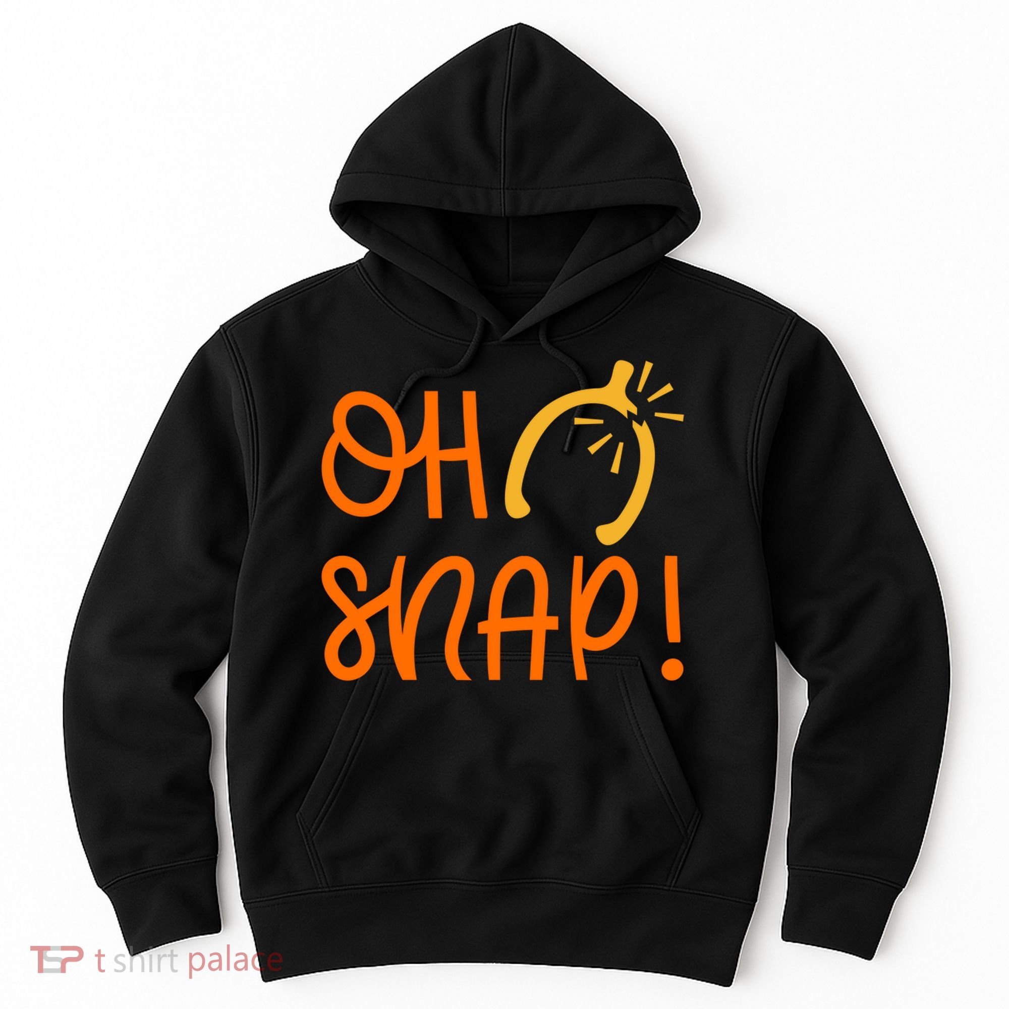 Funny Oh Snap Thanksgiving Turkey Wishbone Hoodie