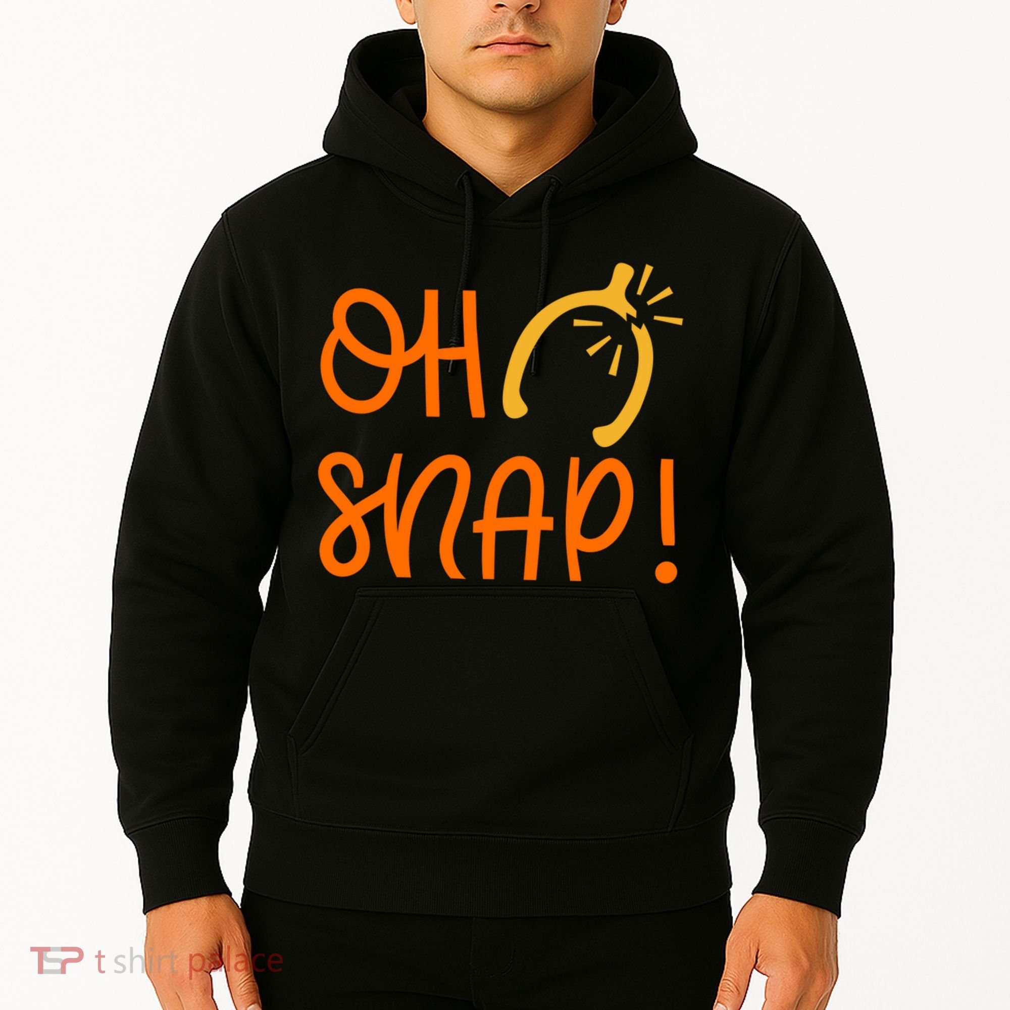 Funny Oh Snap Thanksgiving Turkey Wishbone Hoodie