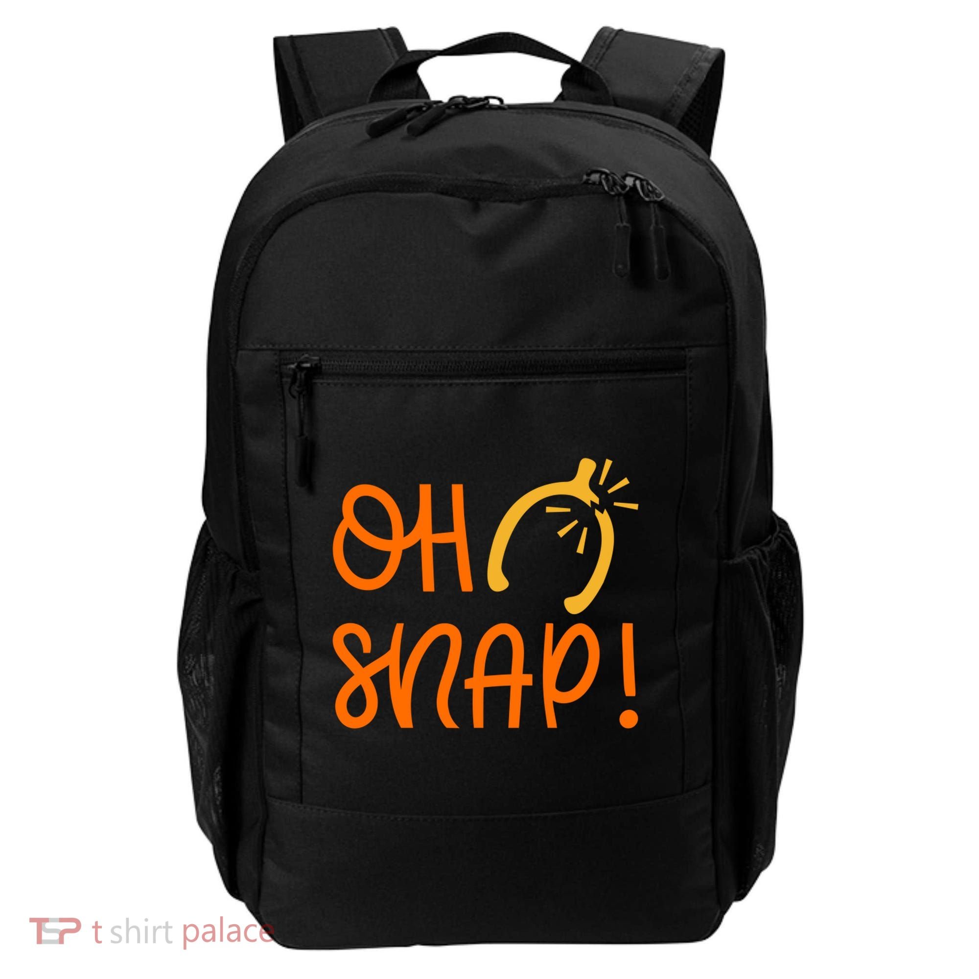 Funny Oh Snap Thanksgiving Turkey Wishbone Backpack