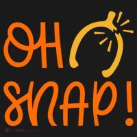Funny Oh Snap Thanksgiving Turkey Wishbone Polo thumb 3