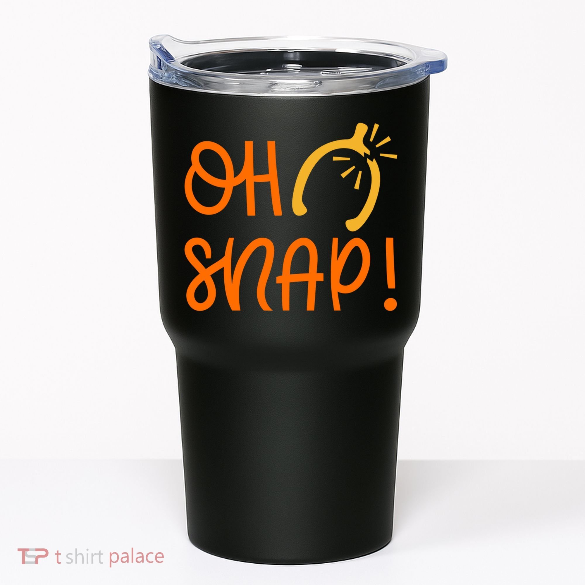 Funny Oh Snap Thanksgiving Turkey Wishbone Tumbler
