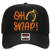 Funny Oh Snap Thanksgiving Turkey Wishbone Hat thumb 0