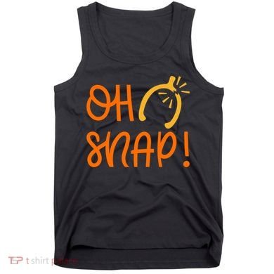 Funny Oh Snap Thanksgiving Turkey Wishbone Tank Top