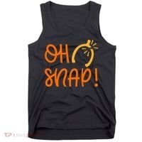 Funny Oh Snap Thanksgiving Turkey Wishbone Tank Top thumb 0