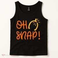 Funny Oh Snap Thanksgiving Turkey Wishbone Tank Top thumb 2