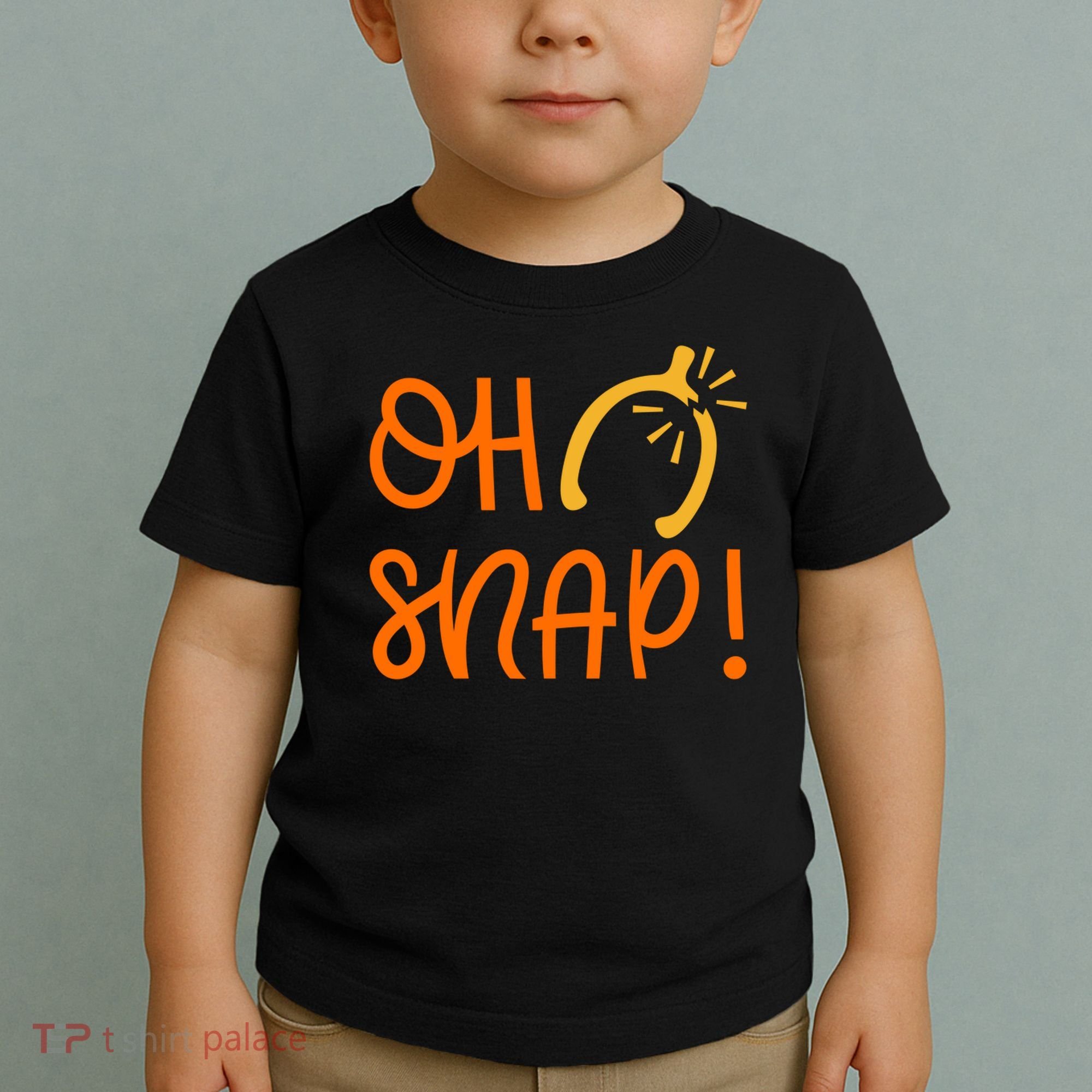 Funny Oh Snap Thanksgiving Turkey Wishbone Toddler T-Shirt