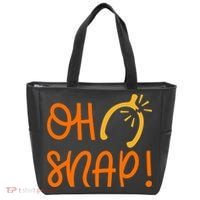 Funny Oh Snap Thanksgiving Turkey Wishbone Tote Bag thumb 0