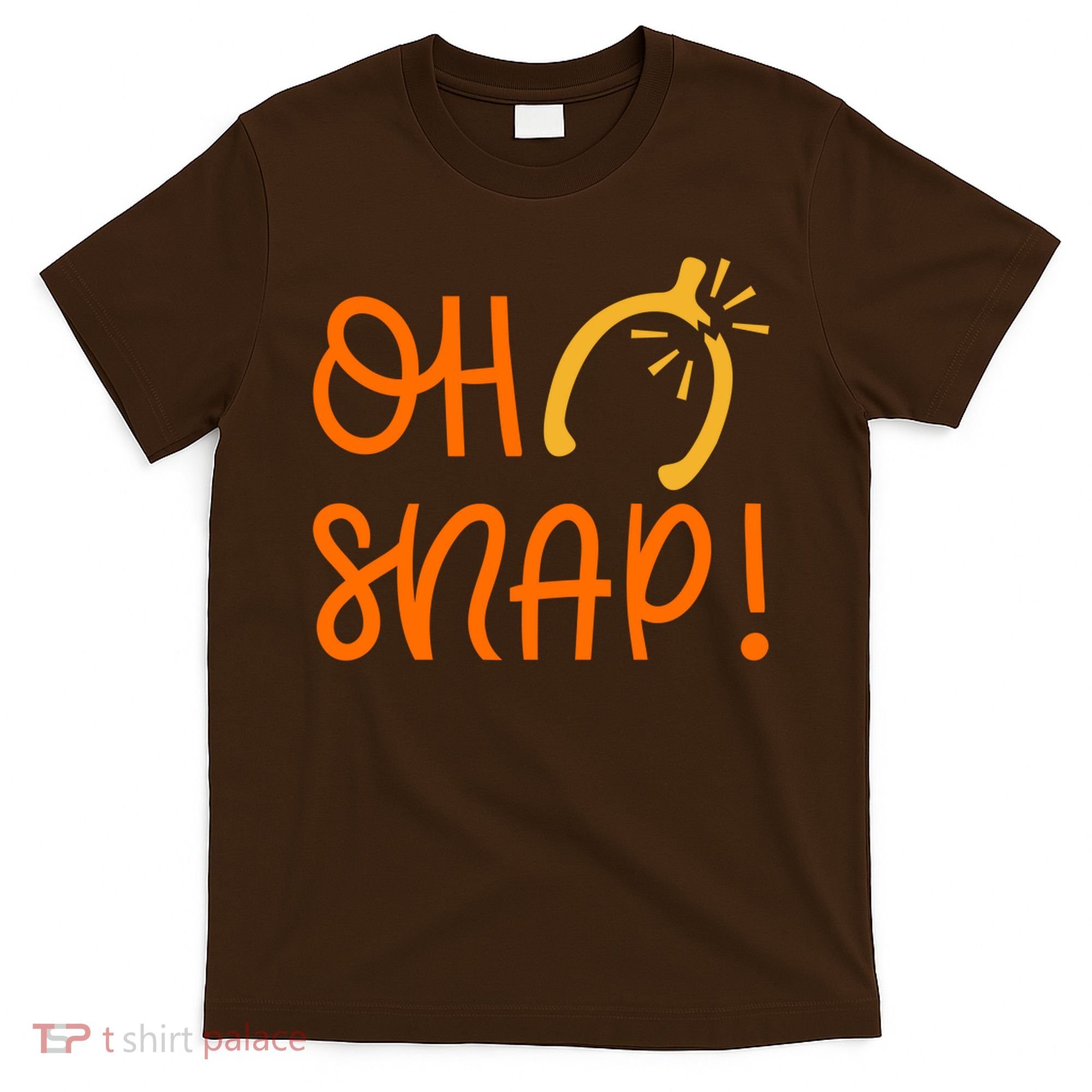 Funny Oh Snap Thanksgiving Turkey Wishbone T-Shirt