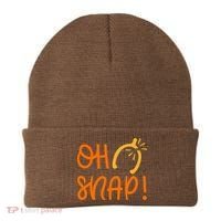 Funny Oh Snap Thanksgiving Turkey Wishbone Beanie thumb 0