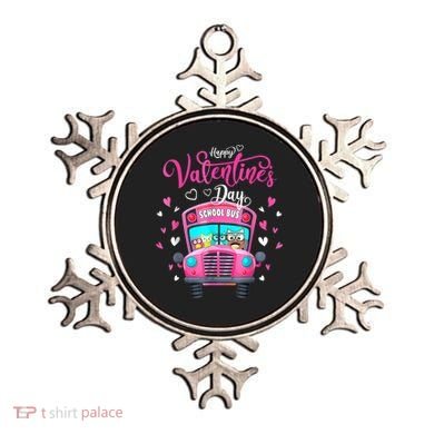 Funny Owls School Bus Driver Happy Valentines Day Ornament