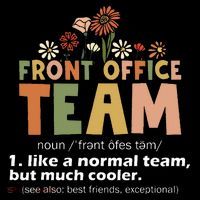 Front Office Squad Team For Administrative Assistants Doggie Tank thumb 4