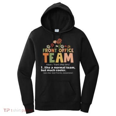 Front Office Squad Team For Administrative Assistants Women's Hoodie