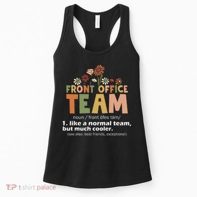 Front Office Squad Team For Administrative Assistants Women's Tank Top