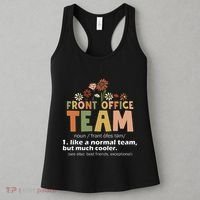 Front Office Squad Team For Administrative Assistants Women's Tank Top thumb 3