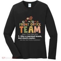 Front Office Squad Team For Administrative Assistants Women's Long Sleeve Shirt thumb 0