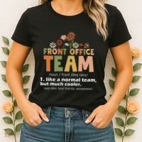 Front Office Squad Team For Administrative Assistants Women's T-Shirt thumb 2