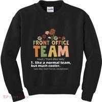 Front Office Squad Team For Administrative Assistants Kids Sweatshirt thumb 0