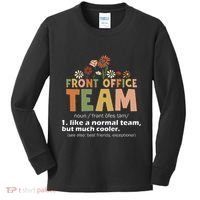 Front Office Squad Team For Administrative Assistants Kids Long Sleeve Shirt thumb 0