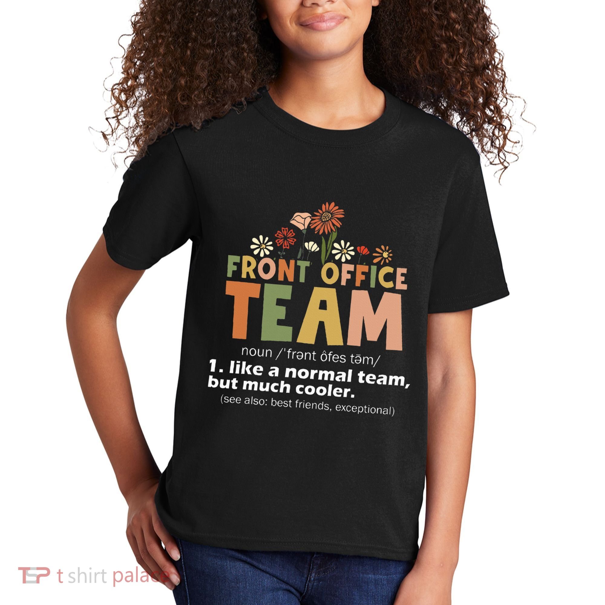 Front Office Squad Team For Administrative Assistants Kids T-Shirt